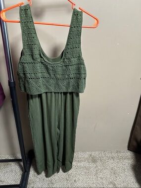 Maurices Olive Green Textured Knit Top